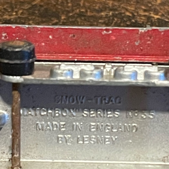 Lesney Matchbox Vintage Matchbox Series Lesney Snow Trac No. 35 Toy Car - Picture 3 of 6